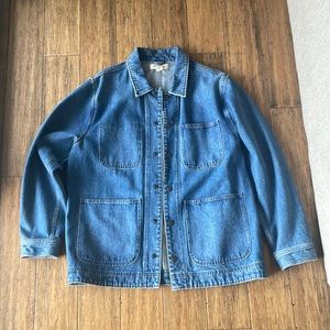 Madewell oversized denim Jacket